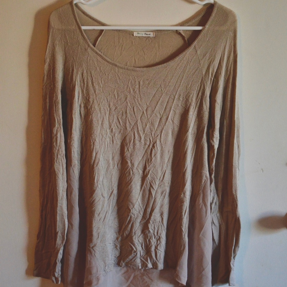 Loose Fitted Long Sleeve Shirt